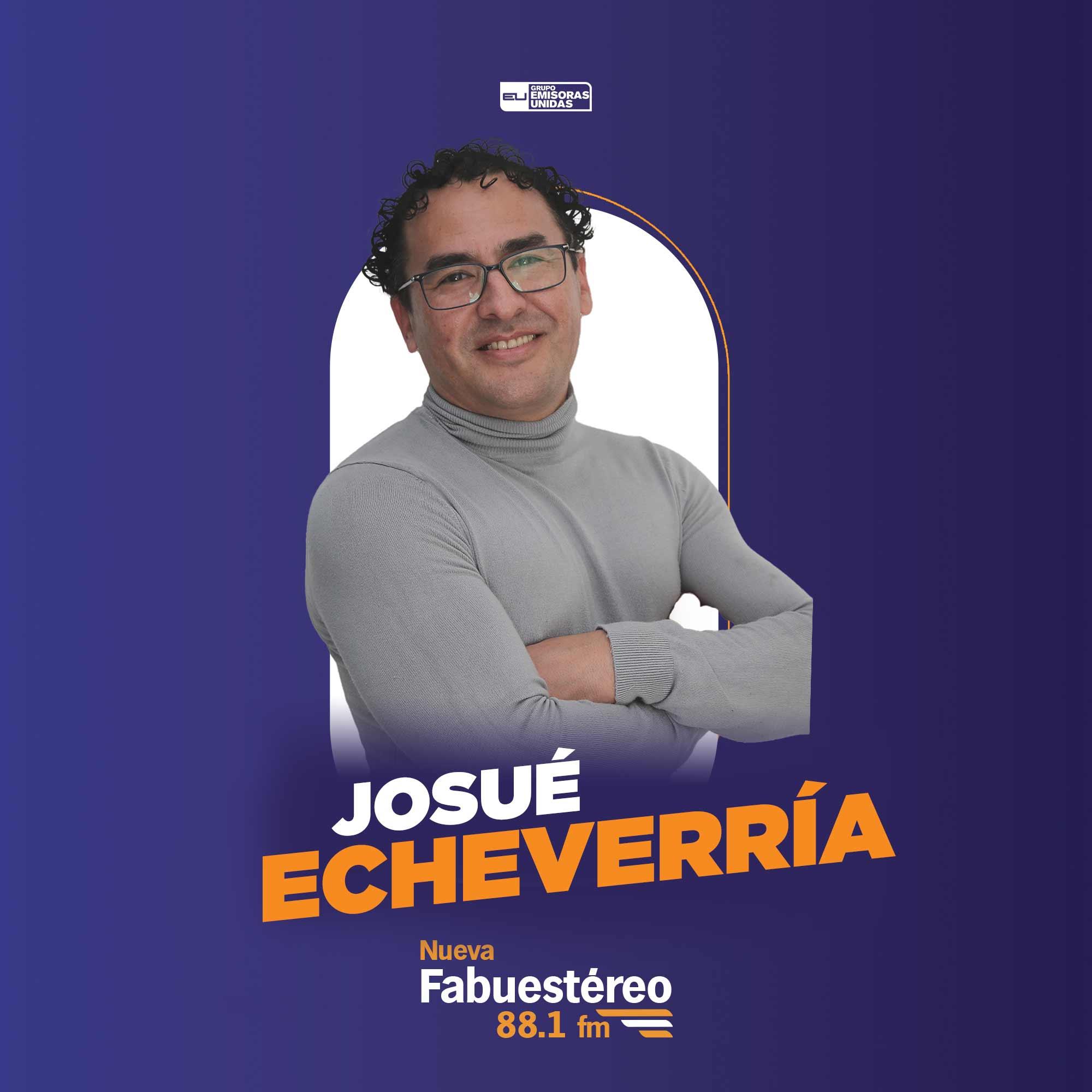 Josué Echeverría of Nueva Fabuestéreo 88.1 FM